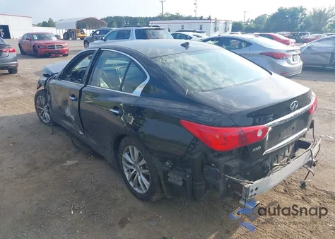 2014 Infiniti Q50 Premium из США, поврежденный, VIN JN1BV7AR7EM681955